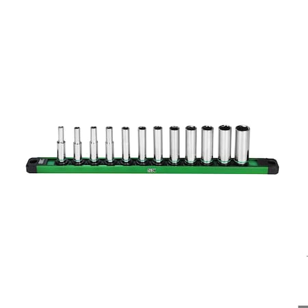 Sk 12 Piece Metric 1/4-In Drive Set Deep Socket Set SK01345