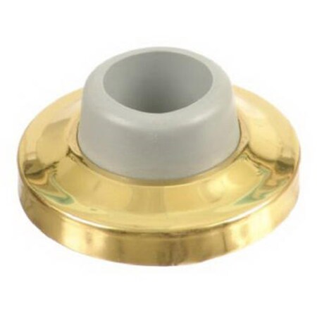 Greengrass N198-069 Polished Solid Brass Wall Door Stop GR567715