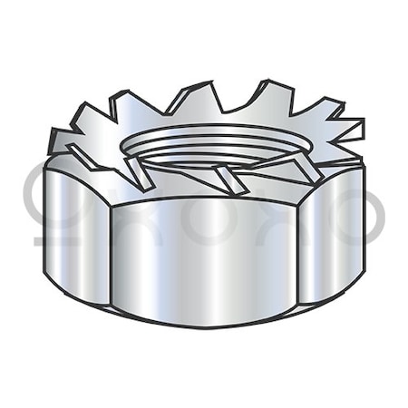 Oxoxo 6-32X1/4 K Lock Nuts Small Pattern Zinc and Bake, 5000PK 111087