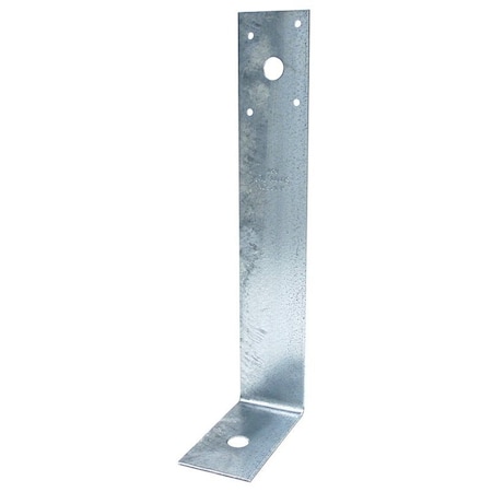 Simpson Strong-Tie Angle, 3-5/8 in W, 11 in D, 2 in H, Steel, Galvanized/Zinc A311