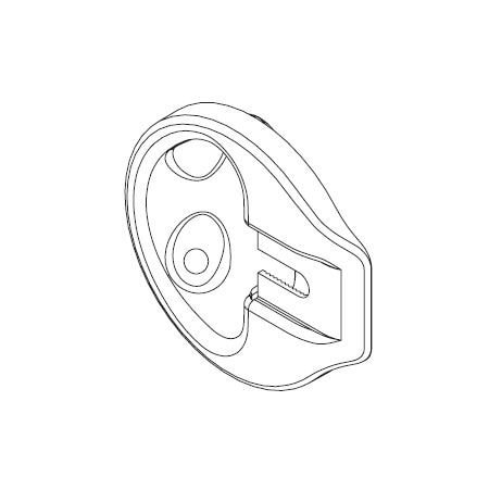 Kwikset Full Round Adjustable Strike 80318-007