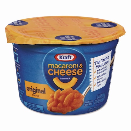 Kraft Easy Mac Macaroni and Cheese, Micro Cups, 2.05 oz, 10PK GEN01641