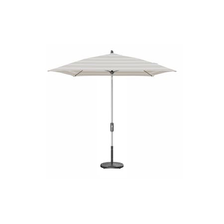 Treasure Garden 7.5 ft Square Patio Umbella, aluminum, fiberglass ribs, outdoor, Direction Linen Stripe UM847SQ-SS 40599-01 Direction Linen Stripe