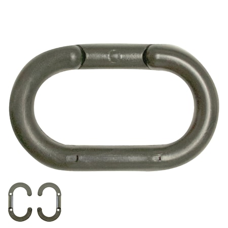 Mr. Chain Silver 2" Master Links (10-Pack) 50708-10