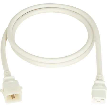 Eaton PDU POWER CORDS, C19 TO P-LOCK C20 - HEAVY-DUTY, 20A, 250V, 12 AWG, 6 FT. (1.8 M P036-E06-AWH-6