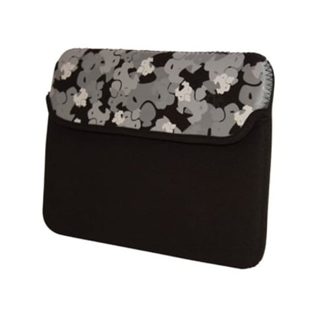 Mobile Edge SUMO Camo 13" Macbook Sleeve - 10" x 13.5" x 1" - Neoprene - Black ME-SUMO66131M