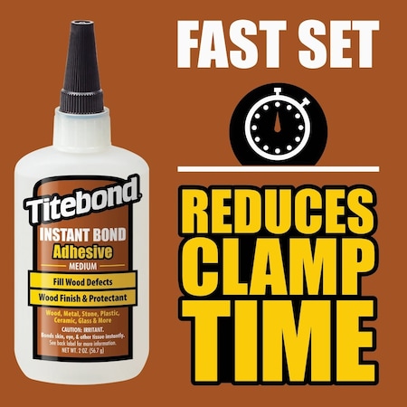 Titebond 2 Oz. Instant Bond Medium Viscosity CA Wood Glue 6211