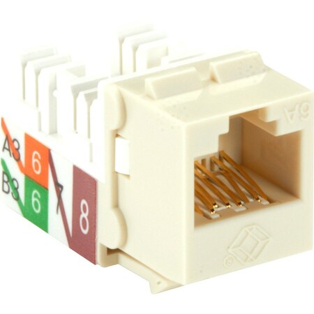 Black Box Offwh Cat6A Jack Utp Rj45 C6AJA70-OW-R2