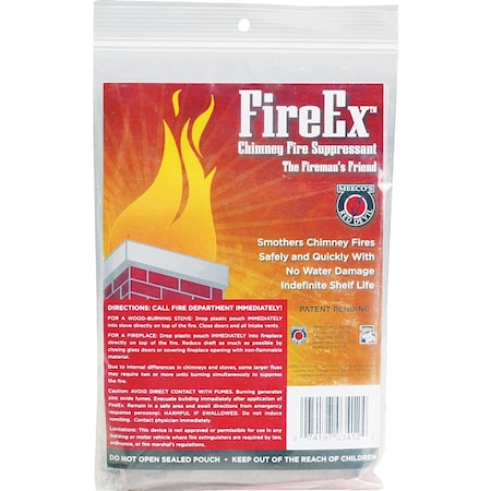 Meecos Red Devil Chimney Fire Suppressant FIREEX