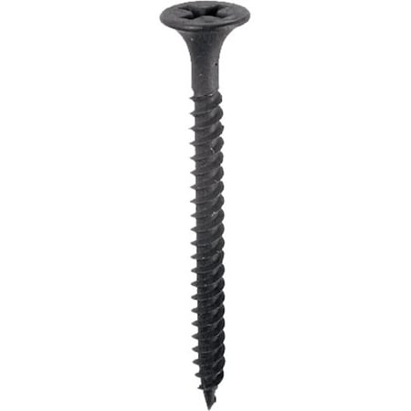 Dottie Drywall Screw, #6 x 1-5/8 in, Carbon Steel, Flat Head Phillips Drive, 100 PK DWSBX6158