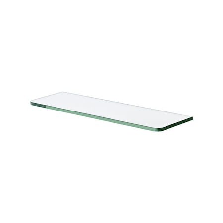 Dolle 0.31 in. H X 15.7 in. W X 4.7 in. D Clear Glass Shelf Board 30432