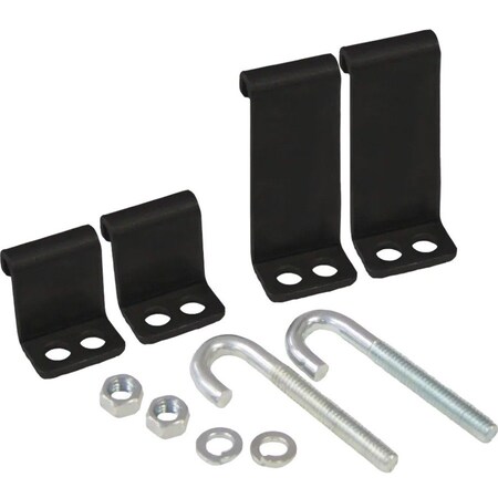 Icc RUNWAY KIT, 4 POST RELAY RACK BRACKET ICCMSL4PBK