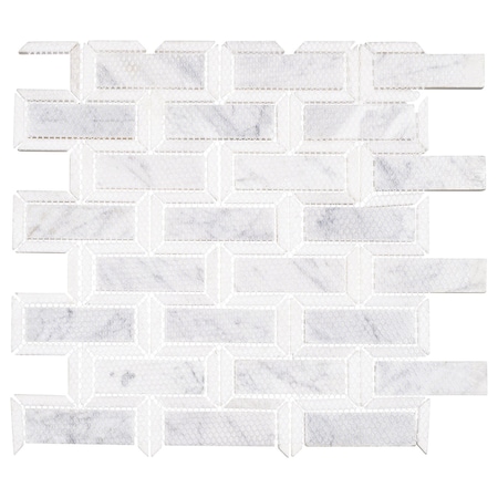 Andova Tiles ANDOVA TILES Turret Natural Stone Mosaic Pattern Wall Tile ANDTUR209