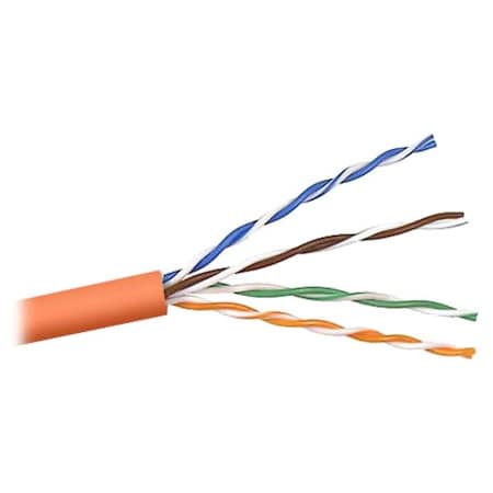 Belkin Network Cable - Bare Wire - Bare Wire - 1000 Ft - Utp ( Cat 5 ) A7J304-1000-ORG