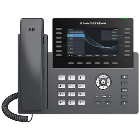 Grandstream 14 Lines, 6 SIP Ac Accounts, 5in color scrn, WiFi, PoE GRP2650