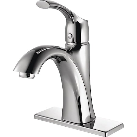 Cmi Compass Manufacturing 3162C Brookfield Chrome 1-Handle Bathroom Faucet With Popup 192-8274