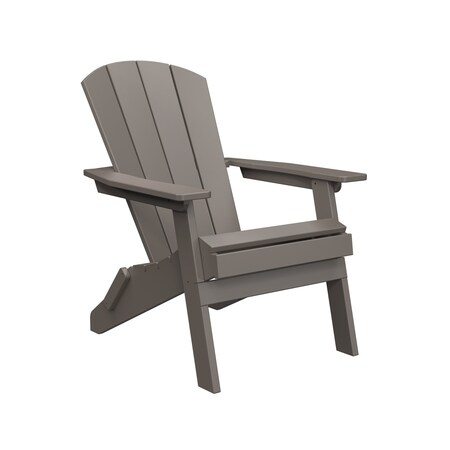 Polybird FOLDING ADIRONDACK.     CHARCOAL POLYBIRD P3