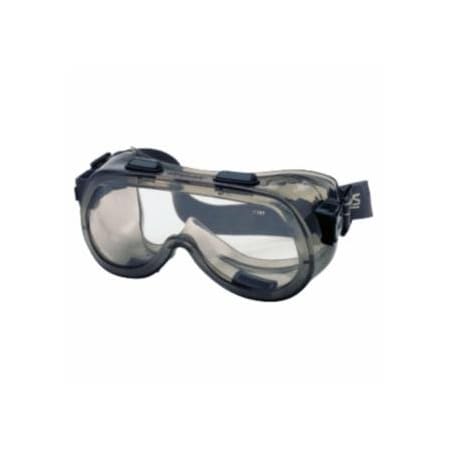 Mcr Safety Verdict Goggles, Clear/Smoke, Antifog, Scratch Resistant, Elastic Strap 135-2410