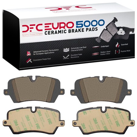 Dfc 5000 Euro Ceramic Disc Brake Pad Set,  1600-1692-00
