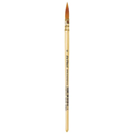 Da Vinci COSMOTOP-SPIN Quill Brush, Synthetic, Watercolor & Indian Ink, Round, Series 488, Size 0 VA-488_0