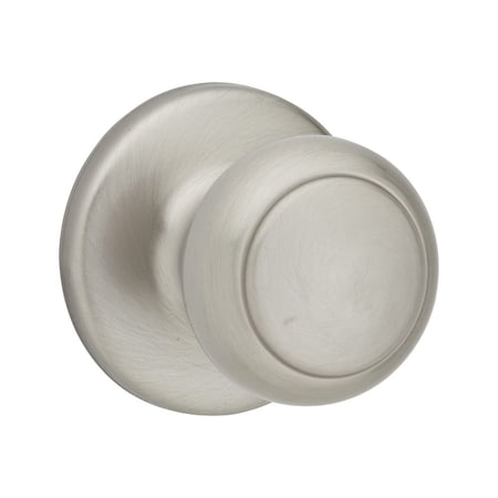 Kwikset Cove Knob Interior Single Cylinder Handleset Trim for Both 800 and 687 Series Handlesets Satin 966CV-15.UNIV