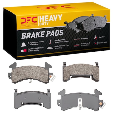 Dfc Heavy Duty, Disc Brake Pad Set,  1214-0154-00