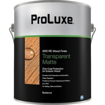 Ppg Proluxe Cetol SRD RE Wood Finish, Matte, Butternut, Liquid, 1 gal, Can SIK250-072/01