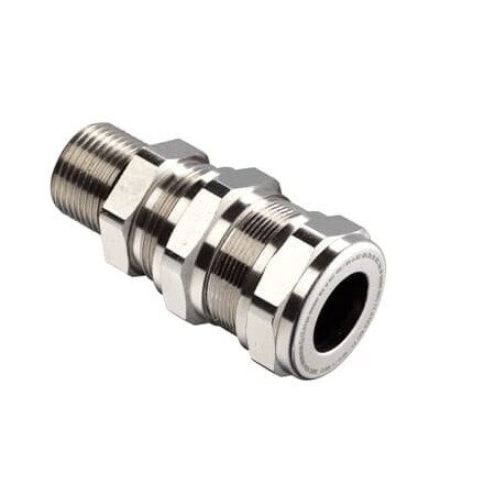 Abb 1/2NPT N/P BRASS DC GLAND 8.5-16MM, 15PK EXN04AMC1