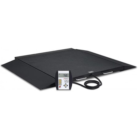 Detecto Portable Bariatric Wheelchair Scale 1000 Lb Capacity Detecto-6400