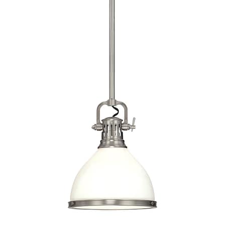 Hudson Valley Lighting Randolph 1 Light Pendant 10 In. Polished Nickel 2622-PN