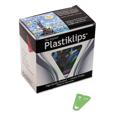 Baumgartens Paper Clips, Assorted, Colors, M, PK3000 BAULP0300