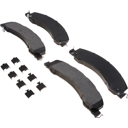 Acdelco PAD KIT FRT & RR DISC BRK, Disc Brake Pad Set,  17D1335MHF1