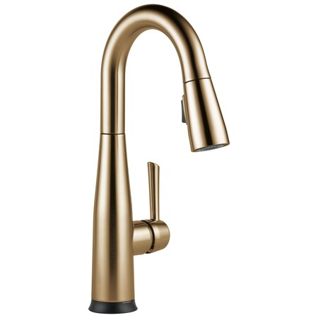 Delta Essa Single Handle Pull-Down Bar/Prep Faucet With Touch2O Technology In Champagne Bronze 9913T-CZ-DST