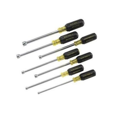 Klein Tools Nut Driver Set, 6-Inch Shafts, 7-Piece 647