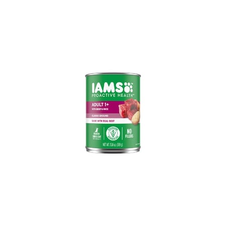 Iams Proactive Health Beef Adult Wet Dog Food, 13 Oz. 1369