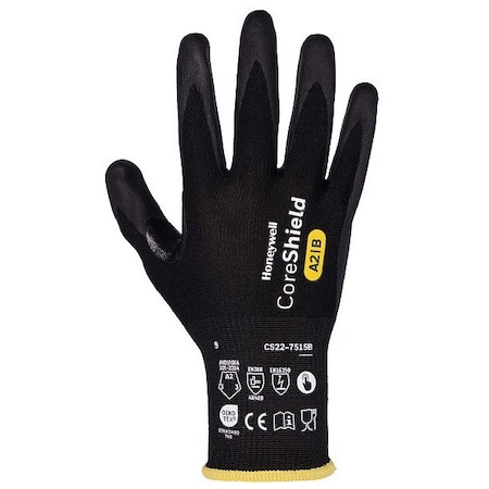 Honeywell Cut Protection Glove, Cut Level A2 , Micro-Foam , Foam , M 1 PR CS22-7515B-8