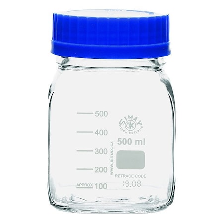 United Scientific Supplies Inc Media/Store Btl, Boro Glass, 258mm H, PK10 BSWM500