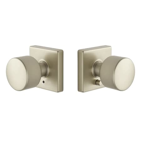 Emtek Residential Door Knobs Privacy Satin Nickel EE3210PGSN