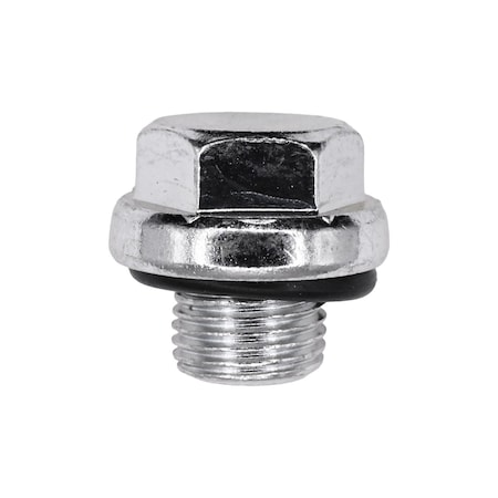 Auveco Drain Plug 1/2in Oversize Seal Rite, 2PK 24229