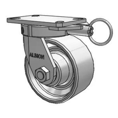 Albion 6x3-cast-iron-Caster 310CA06501SL