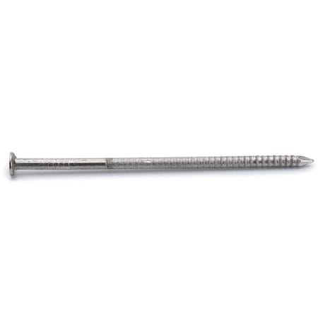 Pro-Fit ProFIT Siding Nail, 8D, 2-1/2 in L, 316 Stainless Steel, Checkered Brad Head, Ring Shank, 1 lb 0241158S