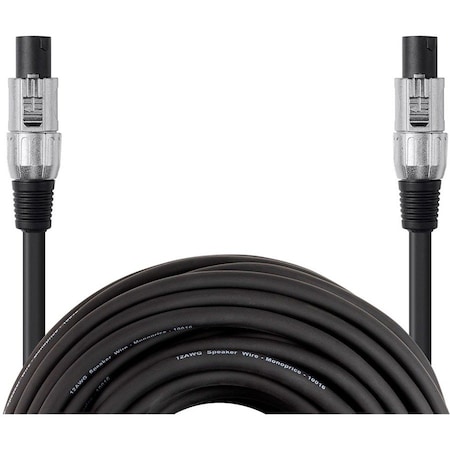 Monoprice Choice Series NL4FC Speaker Cable with Four 12 AWG Conductors, 6ft 14568