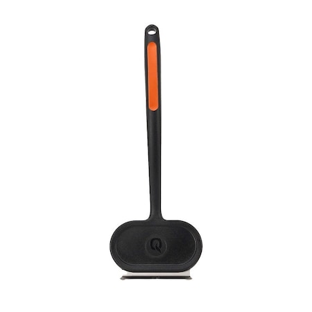 Mr Bar-B-Q Products Mr. BAR-B-Q Oversized Rectangular Grill Brush, SS Bristle, Curved Neck, Ergonomic, Soft Grip Handle 60311Y