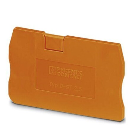 Phoenix Contact D-ST 2 5 OG End cover length: 48.5 mm 3032033