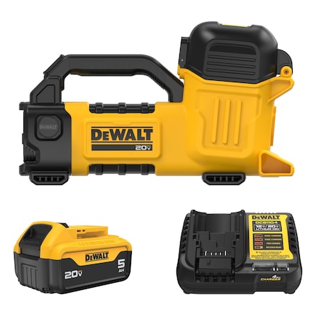 Dewalt CordlessTransferPumpKit, 9.25inH, 20V DCE050P1