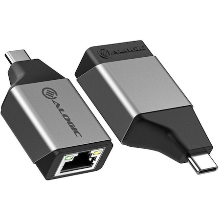 Alogic ULTRA MINI USB 3.2 (GEN 1) USB-C (MALE) TO RJ45 GIGABIT ETHERNET (FEMALE) ULCGEMN-SGR