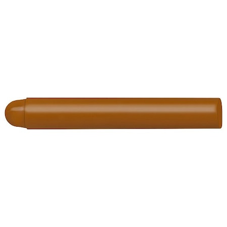 Markal Marking Crayon, 4-1/8 in L, Tan, Wax 82469G