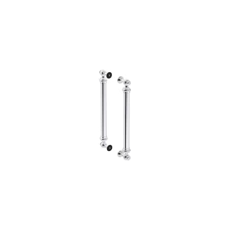 Kohler Artifacts 16-7/16" back-to-back shower door handles 701728-CP