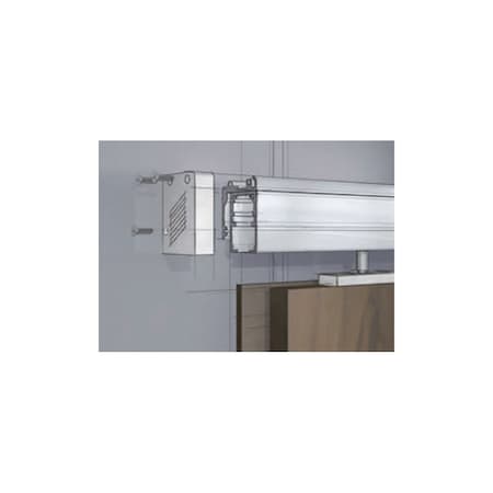 Hettich End Caps Aluminum Grant HD - 2/Set 9202942