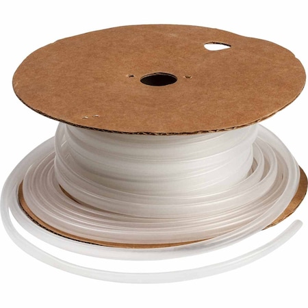 Brady BRADYMARK Series Heat Shrink Tubing: Clear, 0.063 in. Dia x 100' L HSB-16